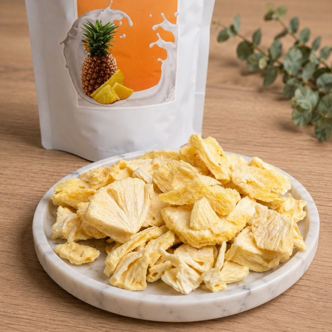 Pineapple Freeze Dried الاناناس الطبيعي - مجفف بالتبريد